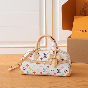 Louis Vuitton Multicolor Mini Bag with Bow Accent